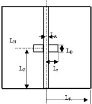 (a) sketch of mixer geometry